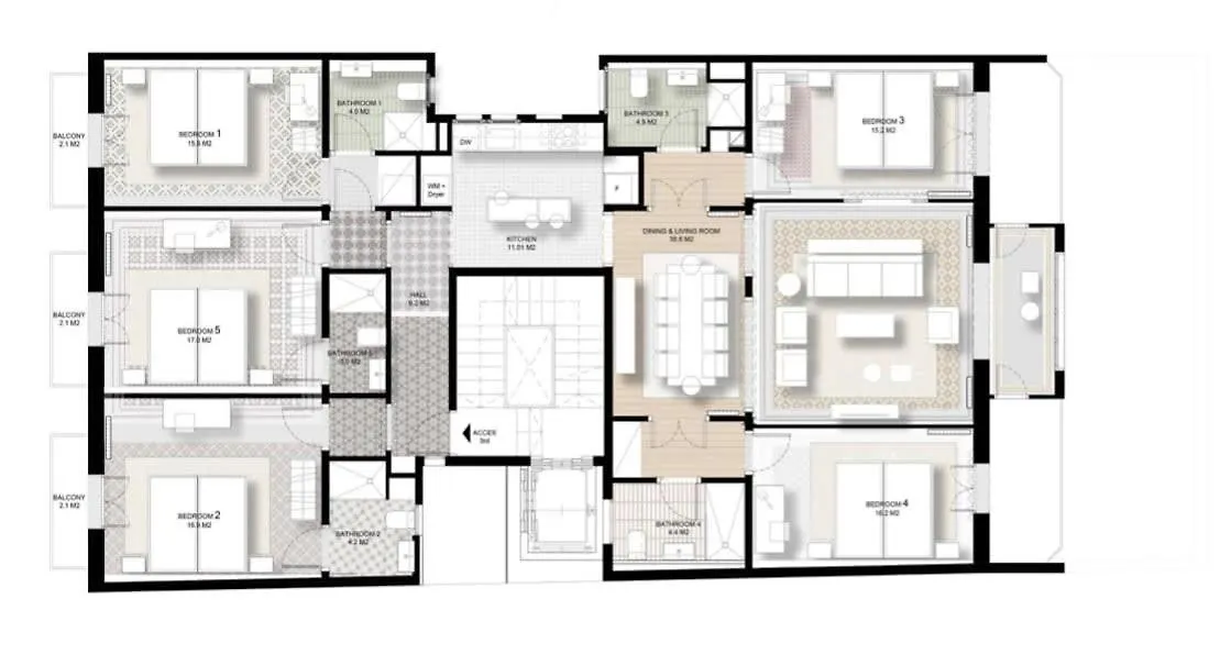 Amazing 5 Bedrooms 5 Bathrooms By Plaza Catalunya Barcelona
